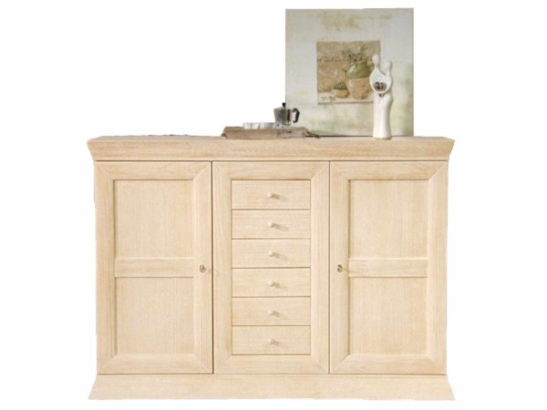 Highboard Sideboard Ausstellungsstück B162 H116cm Anrichte Quadro Pinie massiv