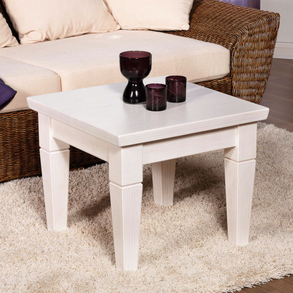 Couchtisch Beistelltisch Ecktisch 60x60 cm Duett Pinie massiv